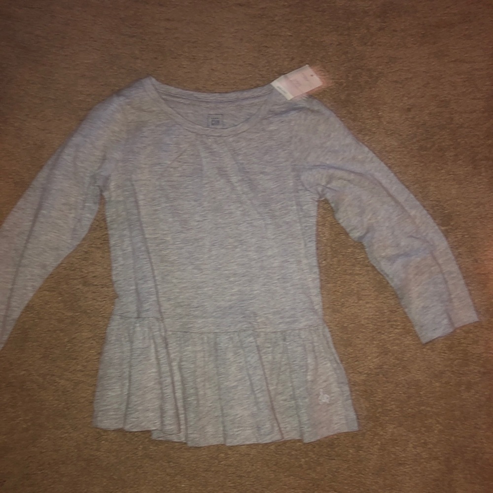 Gap peplum top toddler girl